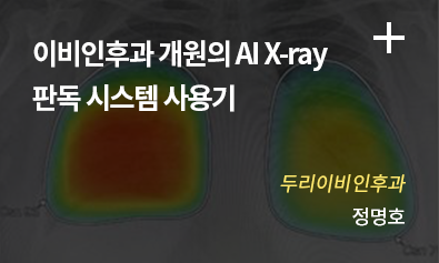 이비인후과 개원의 AI X-ray 판독 시스템 사용기 - 두리이비인후과 정명호