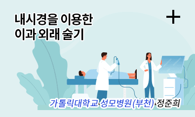 내시경을 이용한 이과 외래 술기 _ 정준희 / 가톨릭대학교 성모병원(부천)